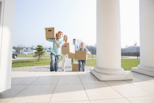 Local moving service helping with a flat move in West Hampstead