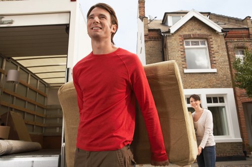 Local removal team handling a West Hampstead relocation