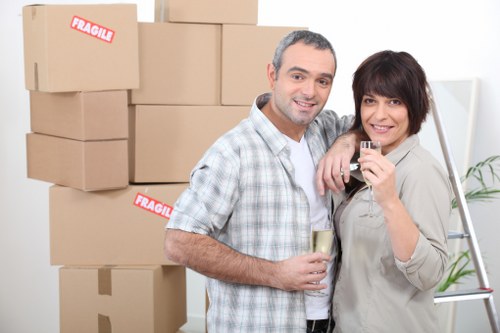 Commercial and household moving van service for West Hampstead customers